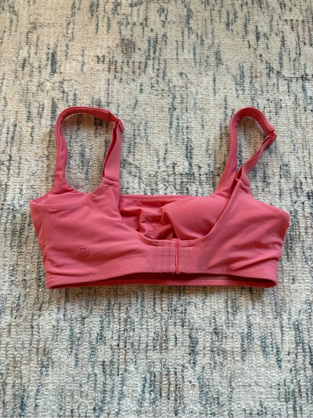 Lululemon Waterside Square-Neck Swim Top A/B cup
